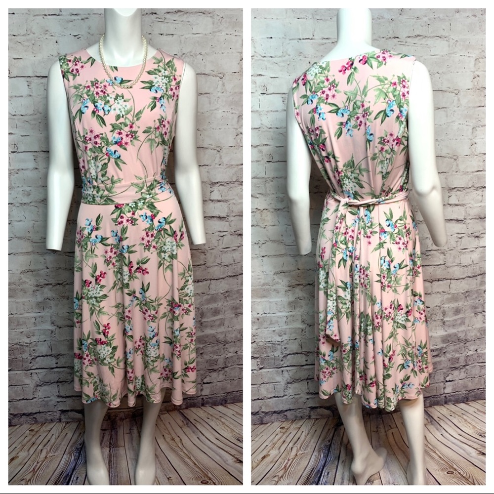 Charter Club Sleeveless Pink Dress - Medium